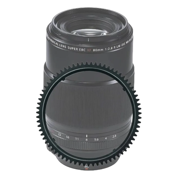 Zoom Gear for Fujifilm XF 80mm F1.2 R LM OIS WR Macro Lens
