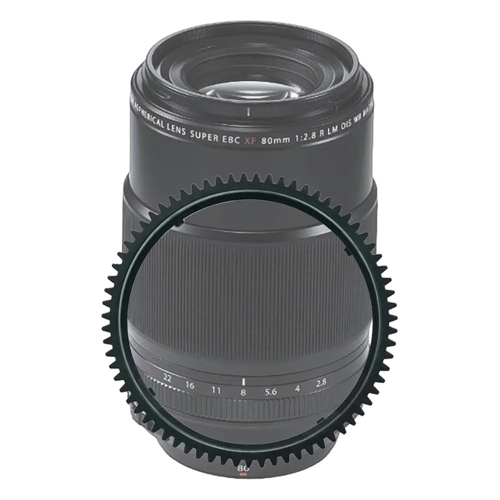 Zoom Gear for Fujifilm XF 80mm F1.2 R LM OIS WR Macro Lens