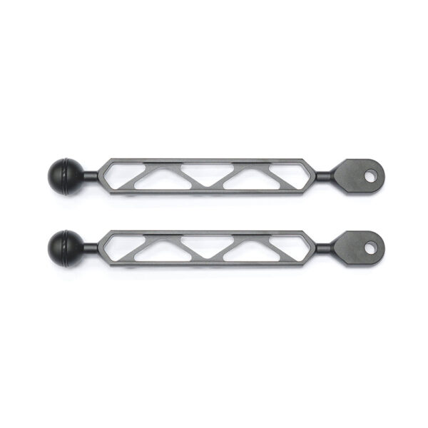 2 x 8"/20.5cm Aluminium one inch ball & YS head arm