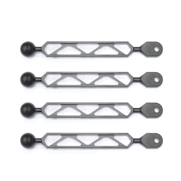 4 x 8"/20.5cm Aluminium one inch ball & YS head arm