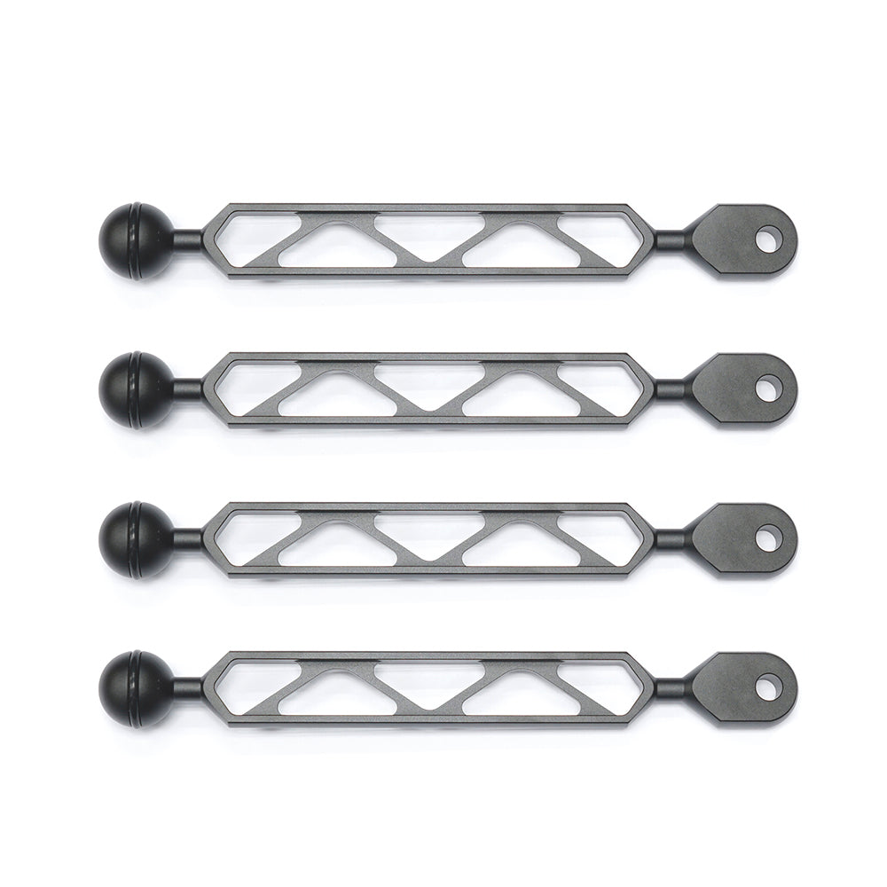 4 x 8"/20.5cm Aluminium one inch ball & YS head arm