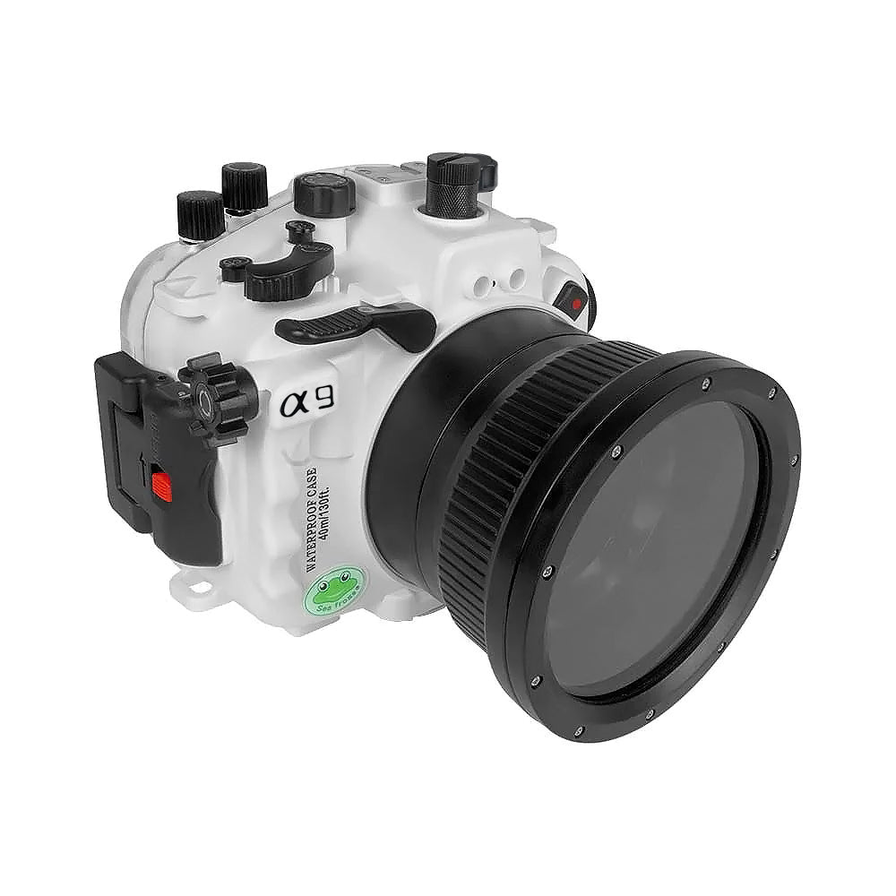 Sony A9 PRO V.3 Series UW camera housing kit with 8" Dome port V.1 (Including standard port).White - Image 2