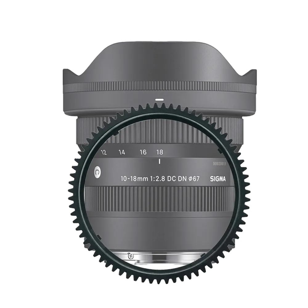 Zoom Gear for Sigma 10-18mm F2.8 DC DN E-Mount Lens
