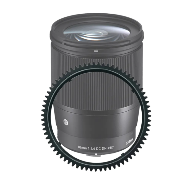 Focus Gear for Sigma 16mm F1.4 DC DN E-Mount Lens