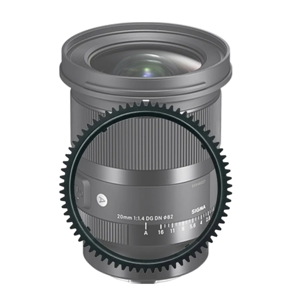 Focus Gear for Sigma 20mm F1.4 DG DN Art E-Mount Lens