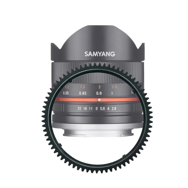 Focus Gear for Rokinon/Samyang 8mm F2.8 UMC FISH EYE II E-Mount Lens