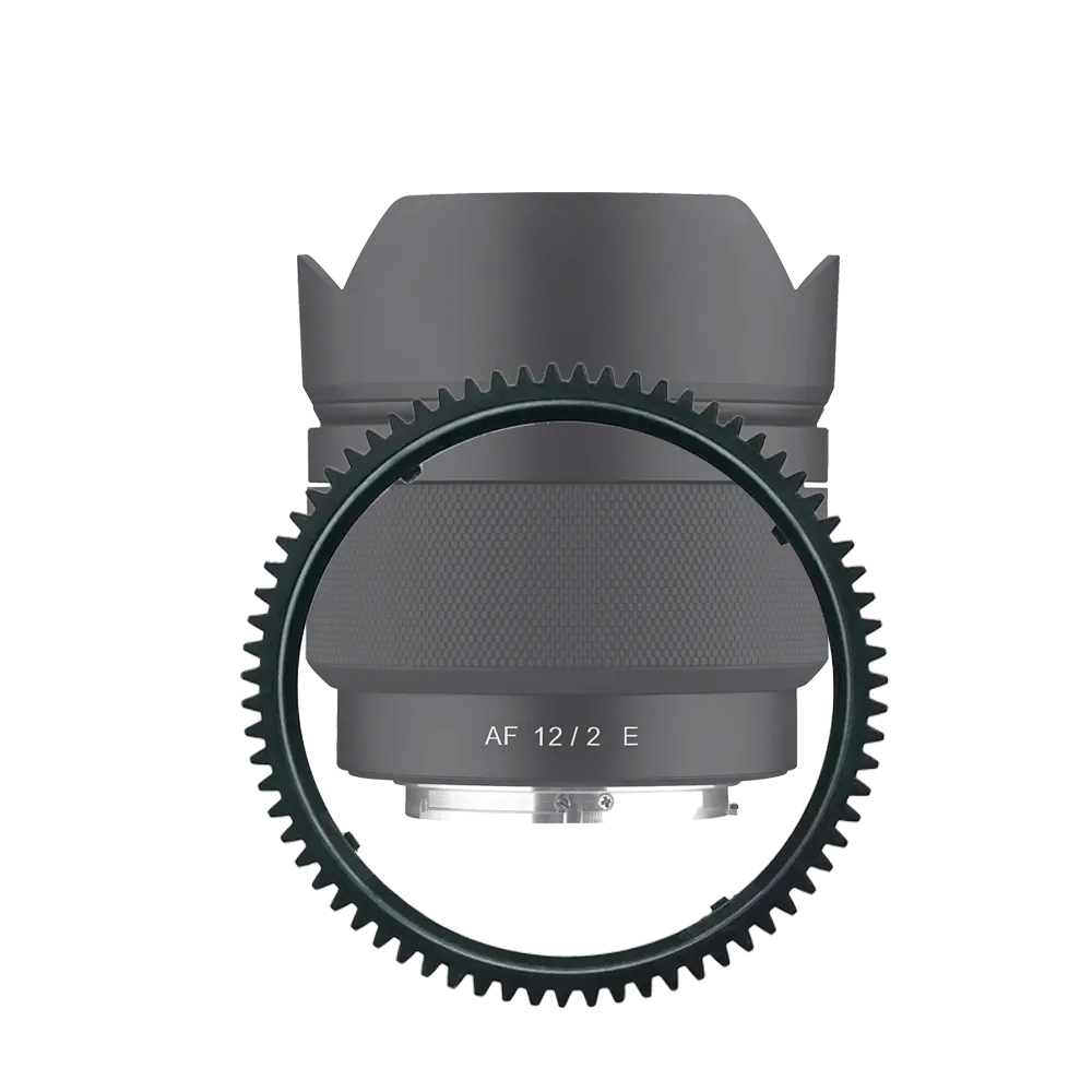 Focus Gear for Samyang 12mm F2.0 AF E-Mount Lens