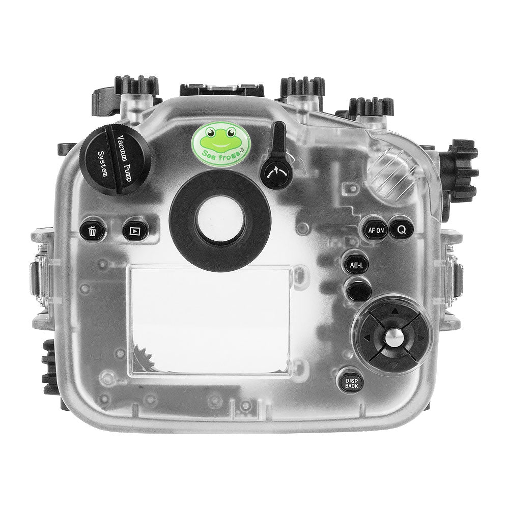 Fujifilm X-T5 40M/130FT Underwater camera housing with glass 6" Flat Port. XF 18-55mm/XC 16-50mm - Image 2