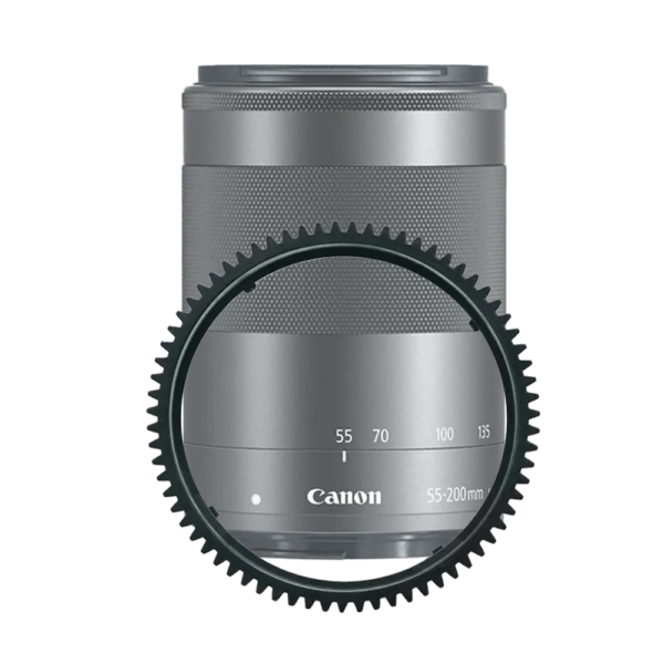 Zoom Gear for Canon EF-M 55-200 F4.5-6.3 IS STM Lens