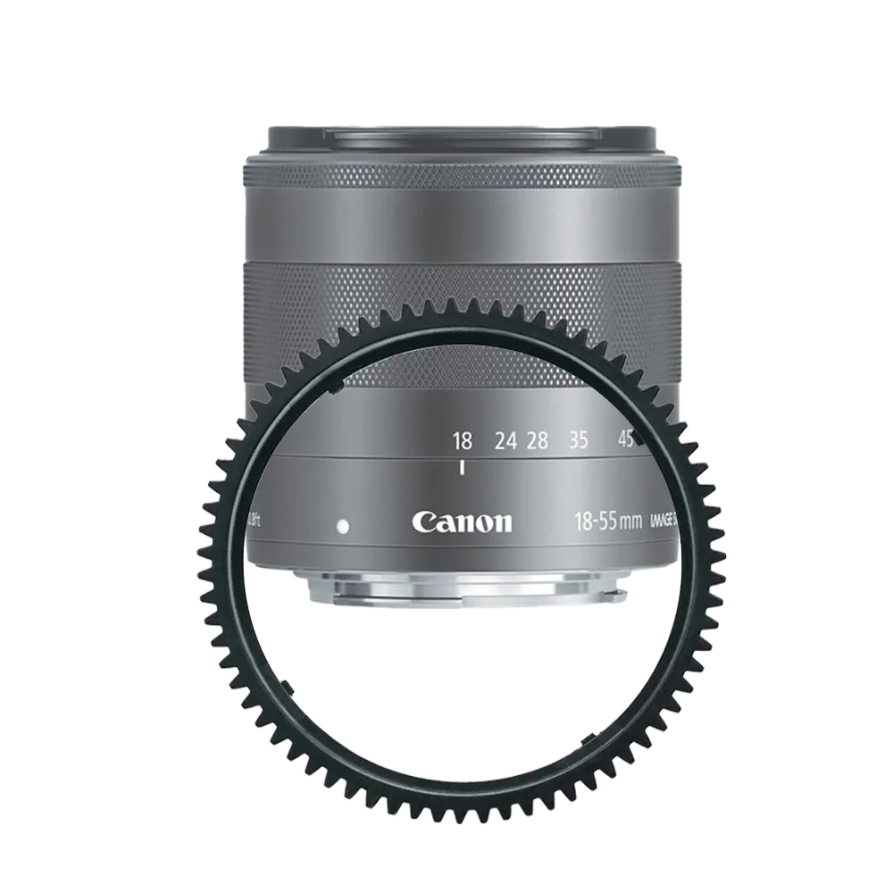 Zoom Gear for Canon EF-M 18-55mm F3.5-5.6 IS STM Lens