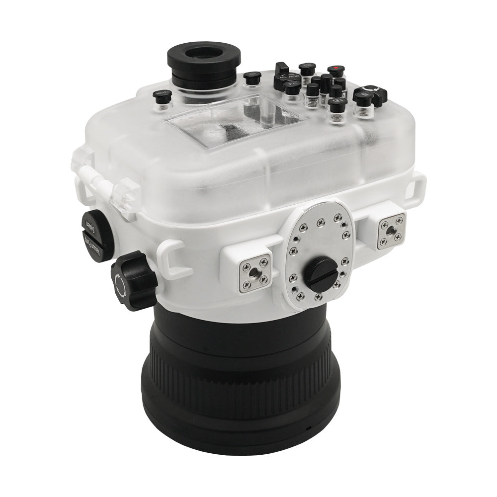 Sony A7 II NG V.2 Series UW camera housing with 6" Dome port (Including Standard port) White - Image 6