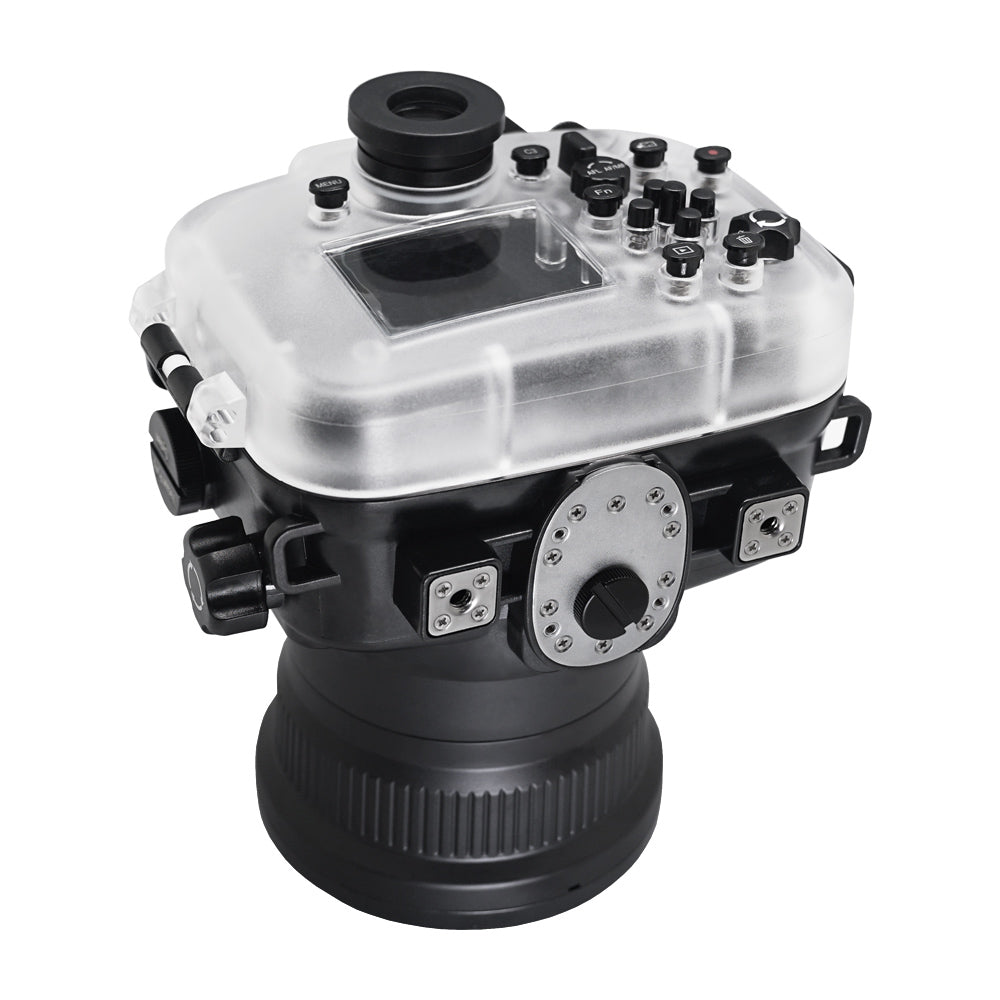 Sony A7 II NG V.2 Series UW camera housing with 6" Dome port (Including Standard port) Black - Image 6