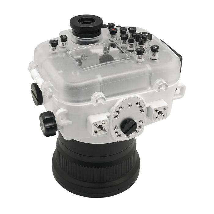 Sony A9 PRO V.3 Series UW camera housing kit with 8" Dome port V.1 (Including standard port).White - Image 3