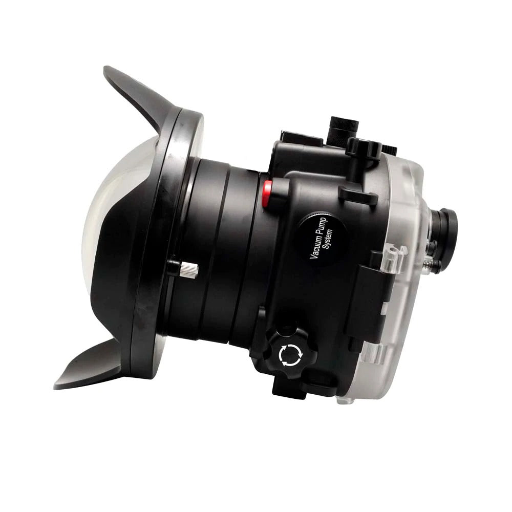 Sony A9 PRO V.3 Series UW camera housing kit with 6" Dome port V.7 (Including standard port).Black - Image 4
