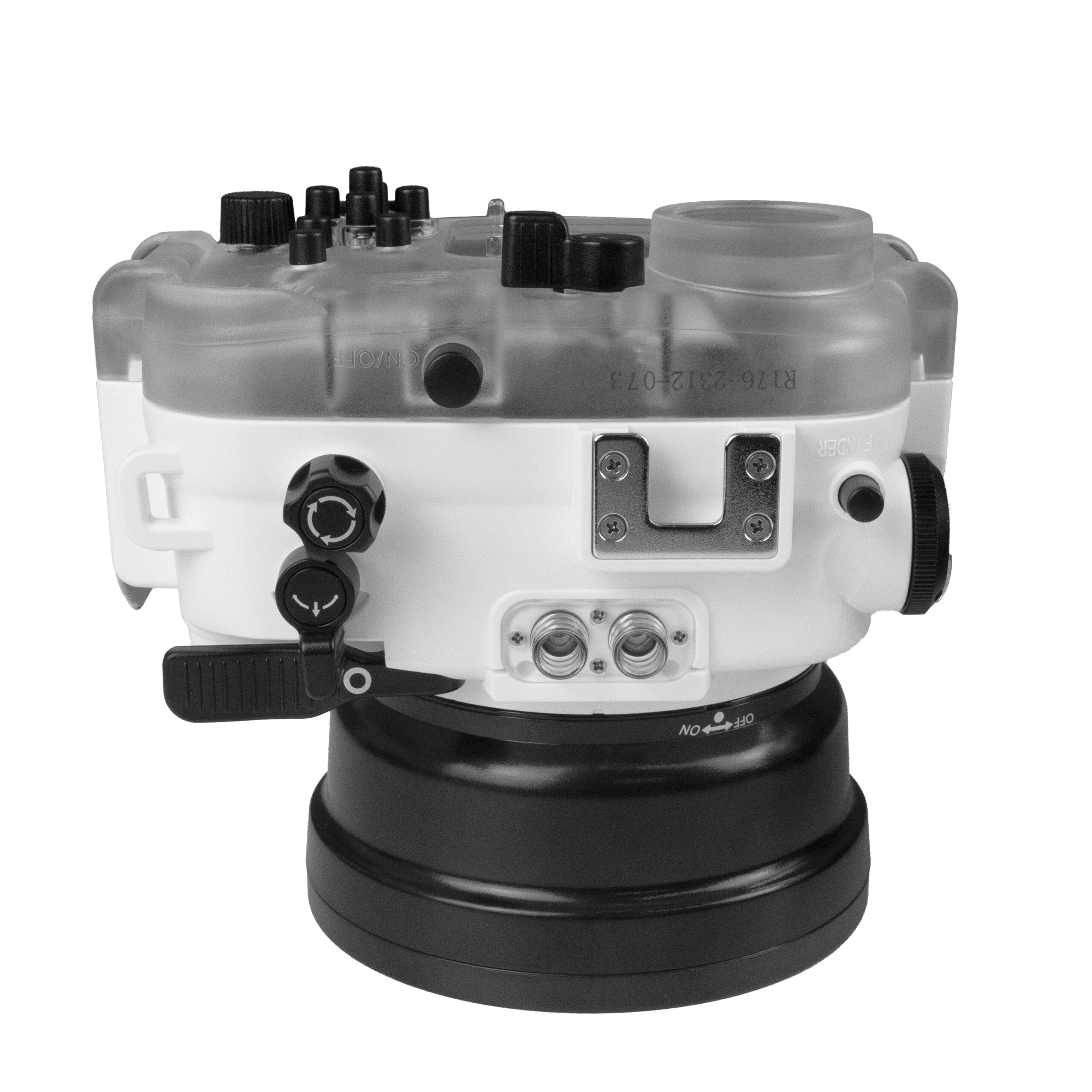 60M/195FT Waterproof housing for Sony RX1xx series Salted Line (White) - Image 3
