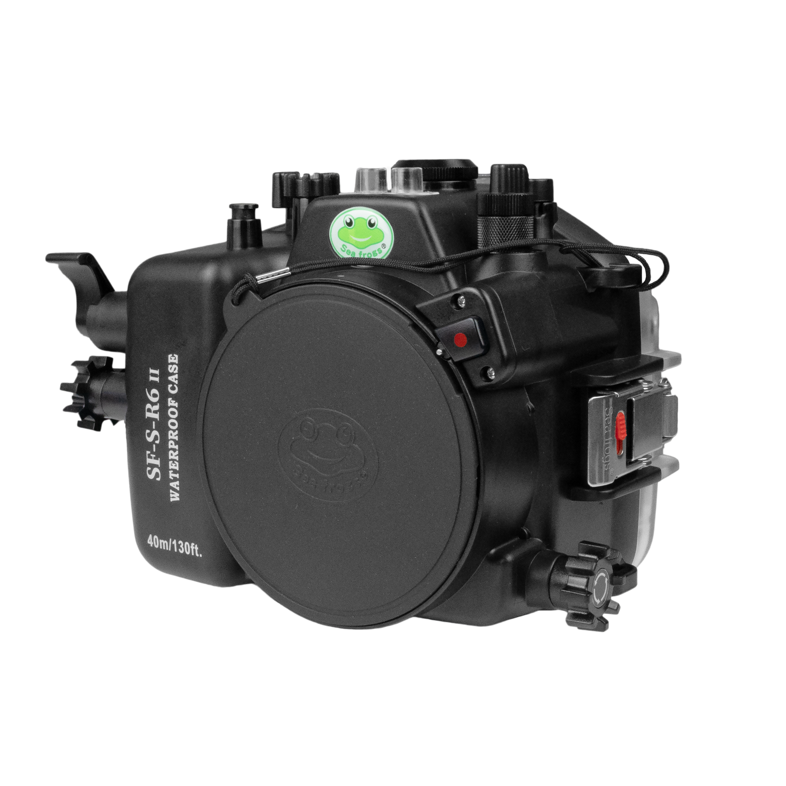 SeaFrogs 40m/130ft Underwater camera housing for Canon EOS R6 Mark II with 8" Dry Dome Port (RF 14-35mm f/4L) - Image 5