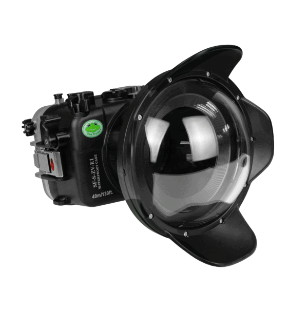 Sony ZV-E1 40M/130FT Underwater camera housing with 6" Dome port V.1.