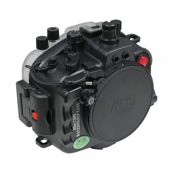 Sony A9 II PRO 40M/130FT Underwater camera housing without port.Black