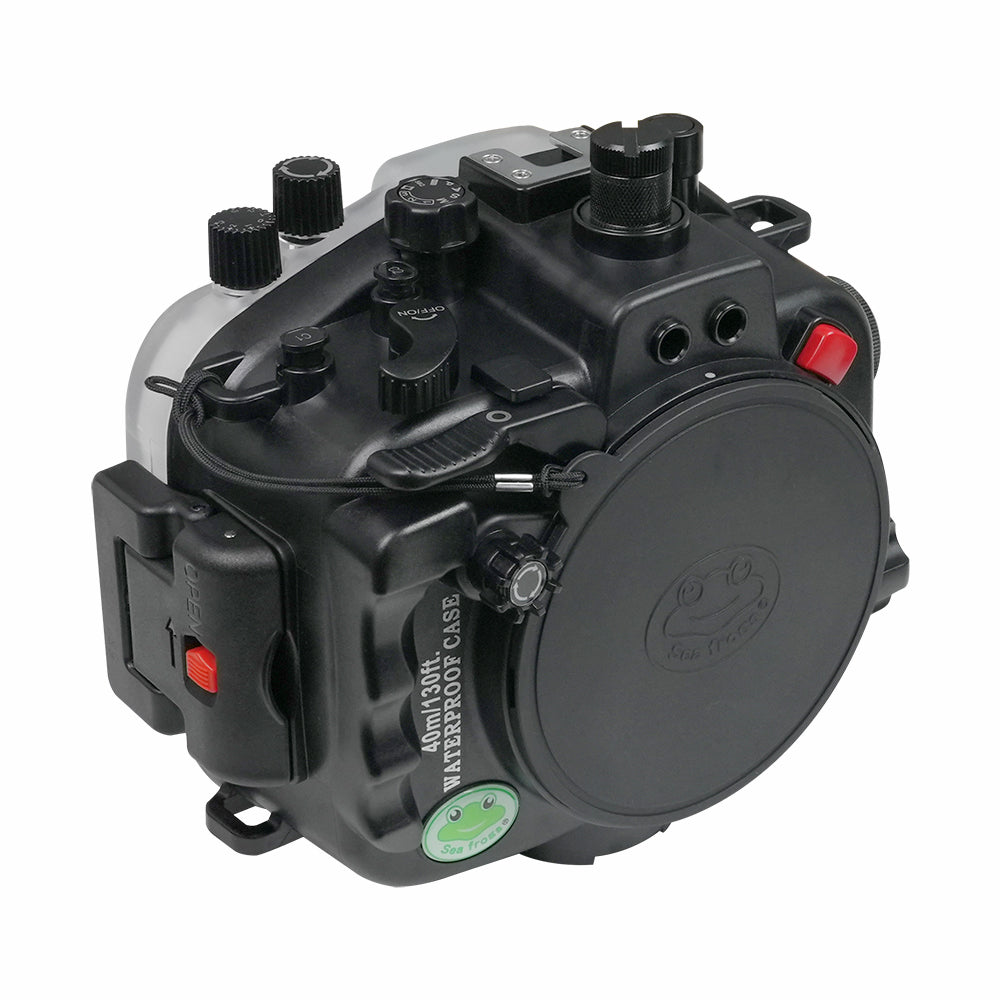 Sony A9 II PRO 40M/130FT Underwater camera housing without port.Black