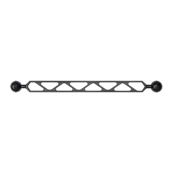 12"/30.5cm double 1 inch ball arm