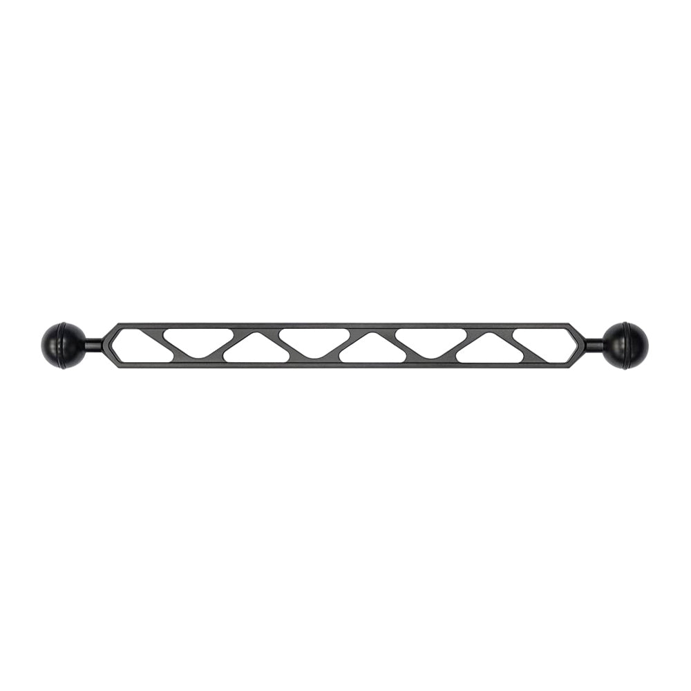 12"/30.5cm double 1 inch ball arm