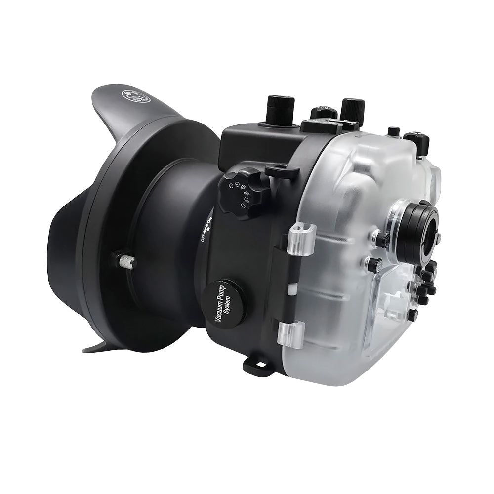 Panasonic Lumix GH5 & GH5 S & GH5 II 40m/130ft Underwater Camera Housing with Dry Dome port - Image 4