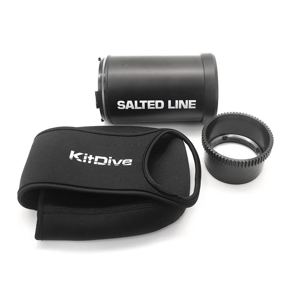 SeaFrogs 60M/195FT Waterproof housing for Sony A6xxx series Salted Line with shutter grip & 55-210mm lens port (White) / GEN 3 - Image 7