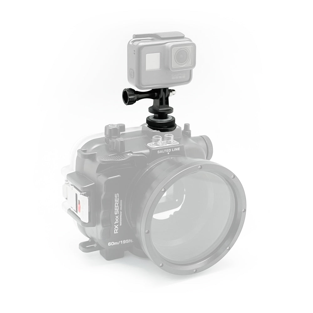 Underwater Camera Housing Cold Shoe to GoPro Mount - Image 3