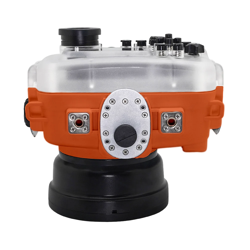SeaFrogs UW housing for Sony A6xxx series Salted Line with 67mm threaded short / Macro port (Orange) / GEN 3 - Image 5