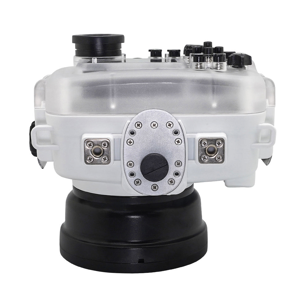SeaFrogs UW housing for Sony A6xxx series Salted Line with Aluminium Shutter Grip & 4" Dry Dome Port (White) / GEN 3 - Image 7