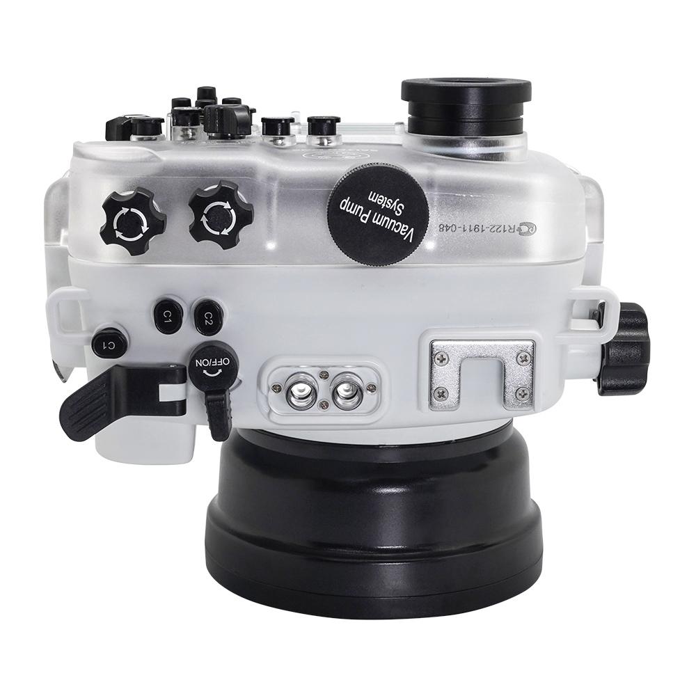 SeaFrogs UW housing for Sony A6xxx series Salted Line with shutter grip & 6" Dry dome port (White) / GEN 3 - Image 7