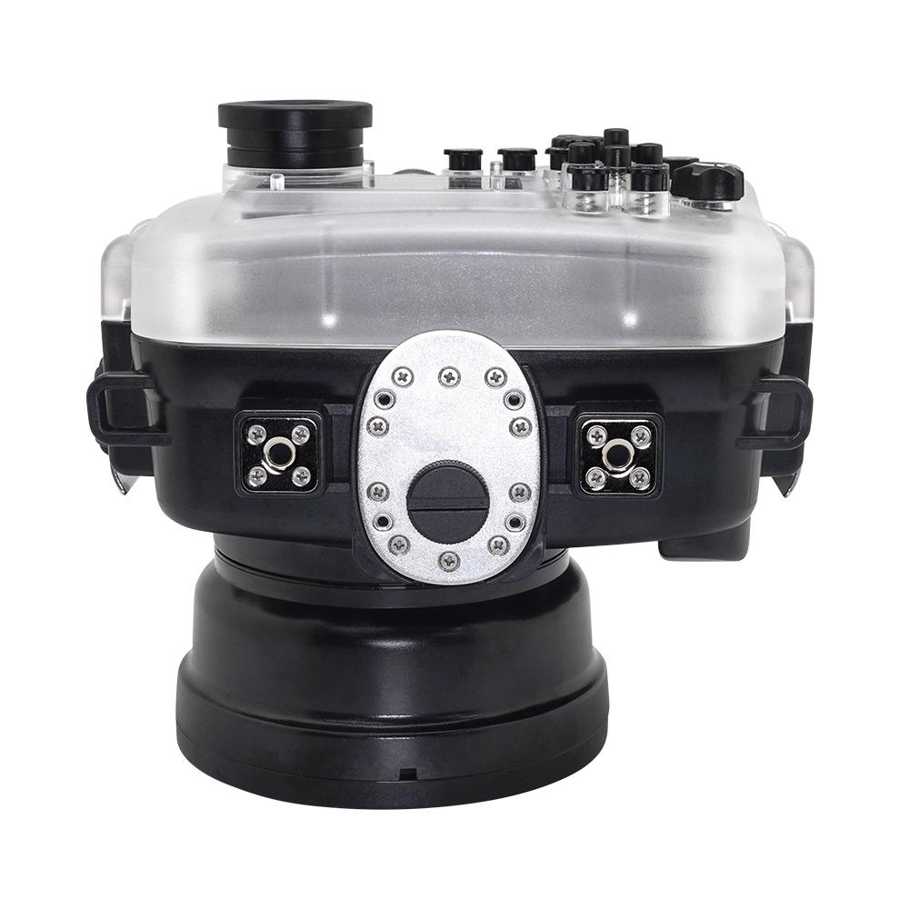SeaFrogs UW housing for Sony A6xxx series Salted Line with Aluminium Shutter Grip & 6" Dry dome port (Black) / GEN 3 - Image 6