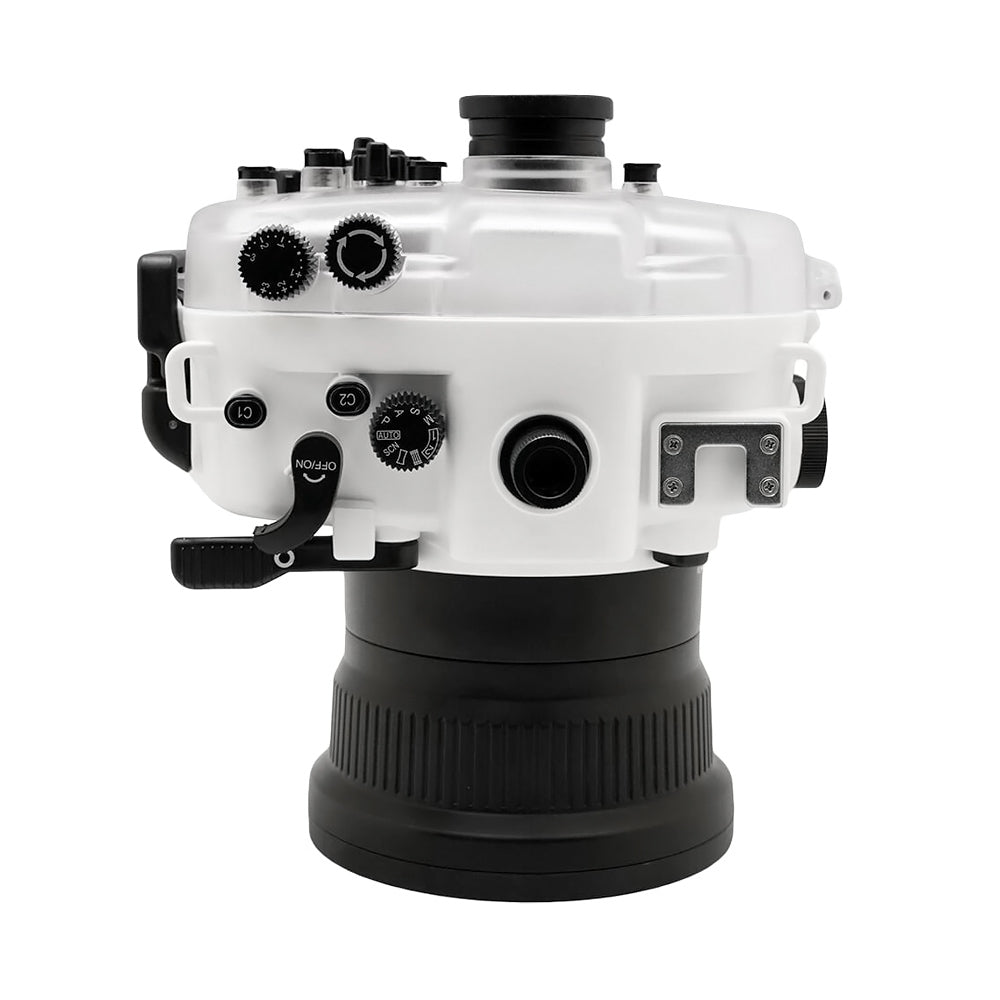 Sony A7 II NG V.2 Series UW camera housing with 6" Dome port (Including Standard port) White - Image 4