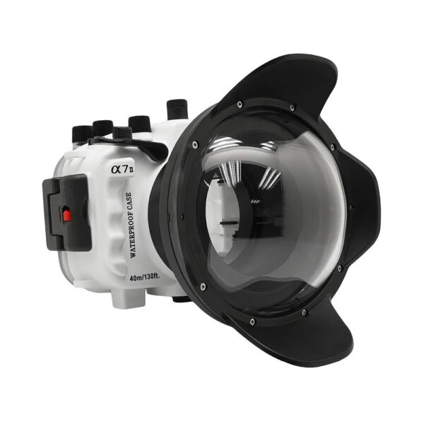 Sony A7 II NG V.2 Series UW camera housing with 6" Dome port (Including Standard port) White