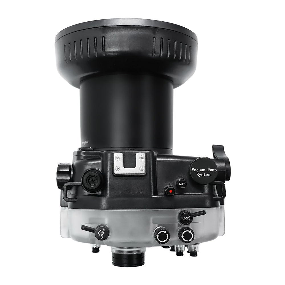 SeaFrogs 40m/130ft Underwater camera housing for Canon EOS RP with Flat Long Port - Image 4