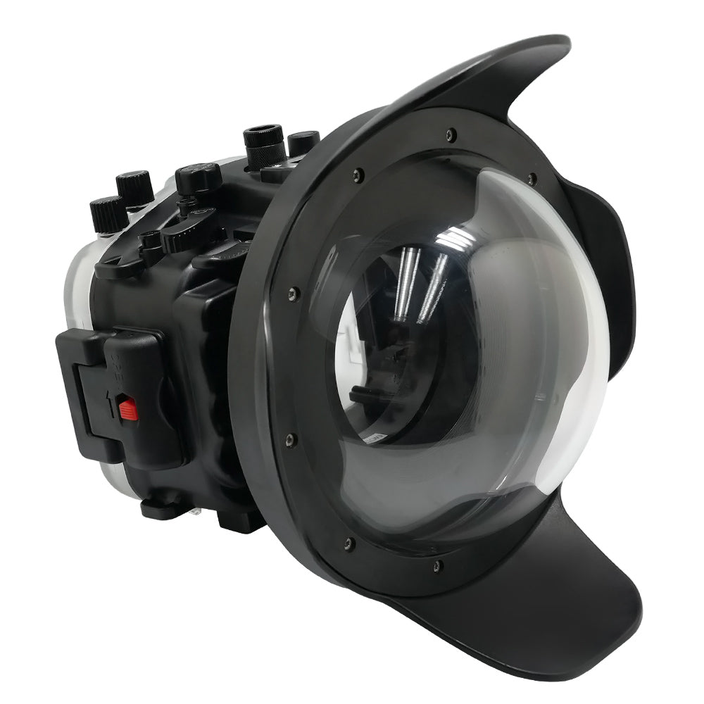 Sony A9 II PRO UW camera housing kit with 8" Dome port V.1 (Including standard port).Black