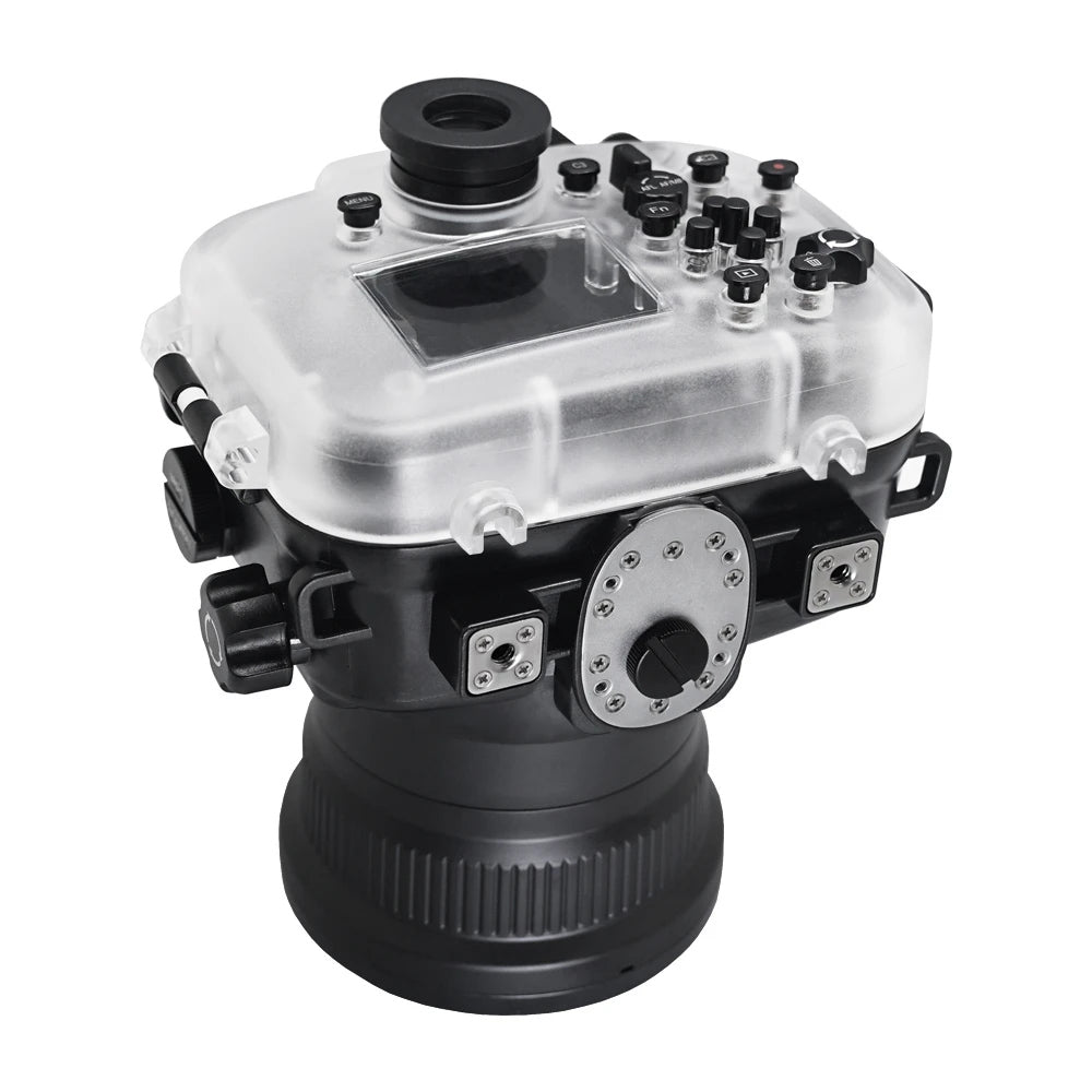 Sony A9 PRO V.3 Series UW camera housing kit with 8" Dome port (Including standard port).Black - Image 3