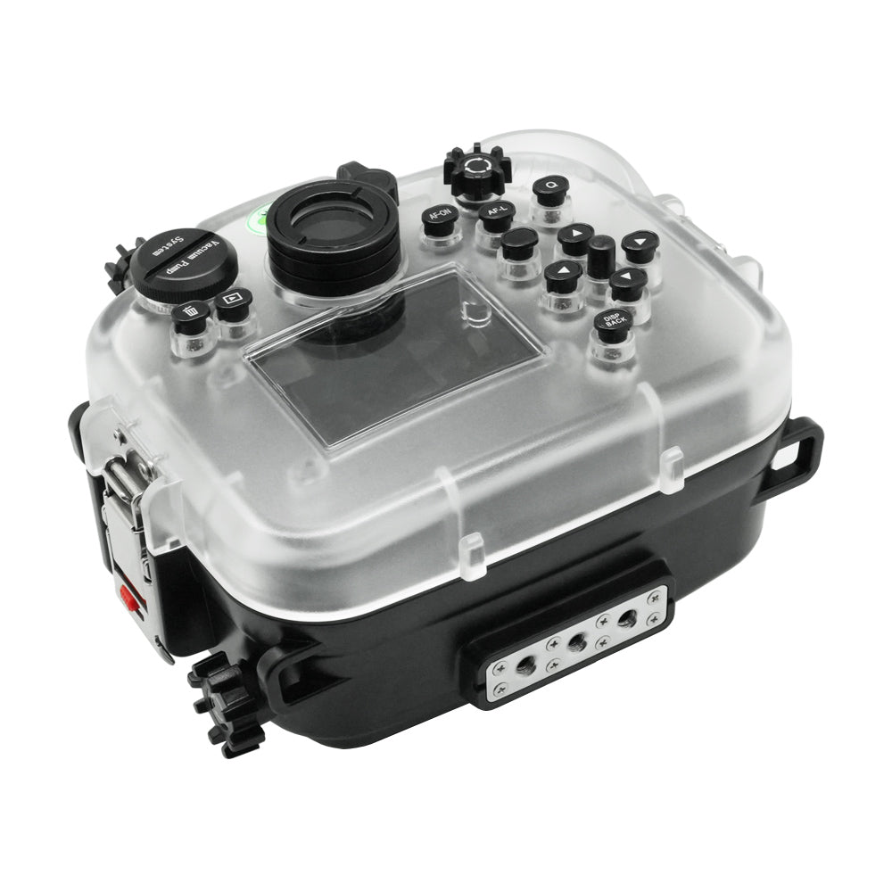 Fujifilm X-T4 40M/130FT Underwater camera housing with glass 4" Flat Port. XF 56mm - Image 4