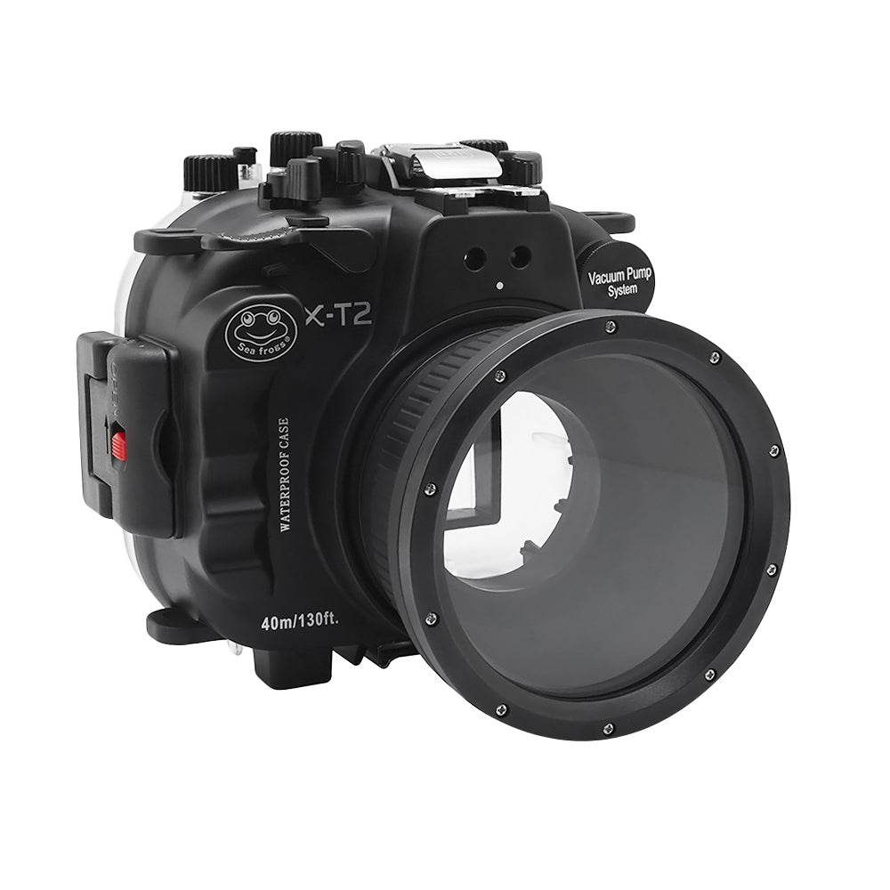 Fujifilm X-T2 40M/130FT Underwater camera housing kit with SeaFrogs Dry dome port V.1 - Image 4