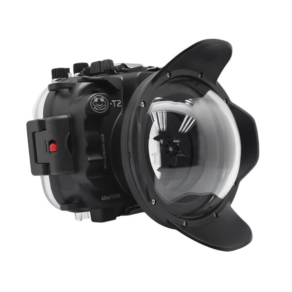 Fujifilm X-T2 40M/130FT Underwater camera housing kit with SeaFrogs Dry dome port V.1