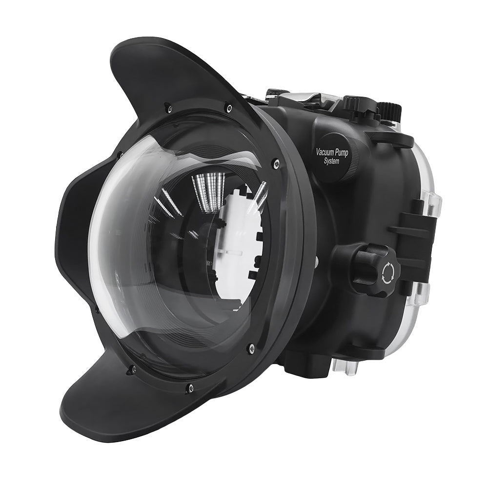 Fujifilm X-T2 40M/130FT Underwater camera housing kit with SeaFrogs Dry dome port V.1 - Image 3