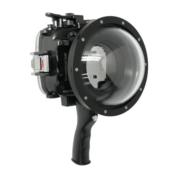 Fujifilm X-T30/X-T30 II 40m/130ft SeaFrogs Underwater Camera Housing with 6" dome port V.1 & Shutter Grip