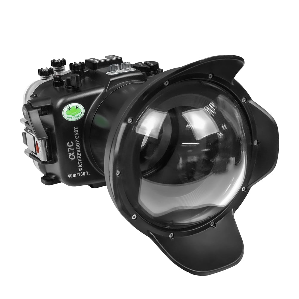 Sony A7C FE16-35mm F2.8 GM (zoom gear included) UW camera housing kit with 6" Dome port V.2