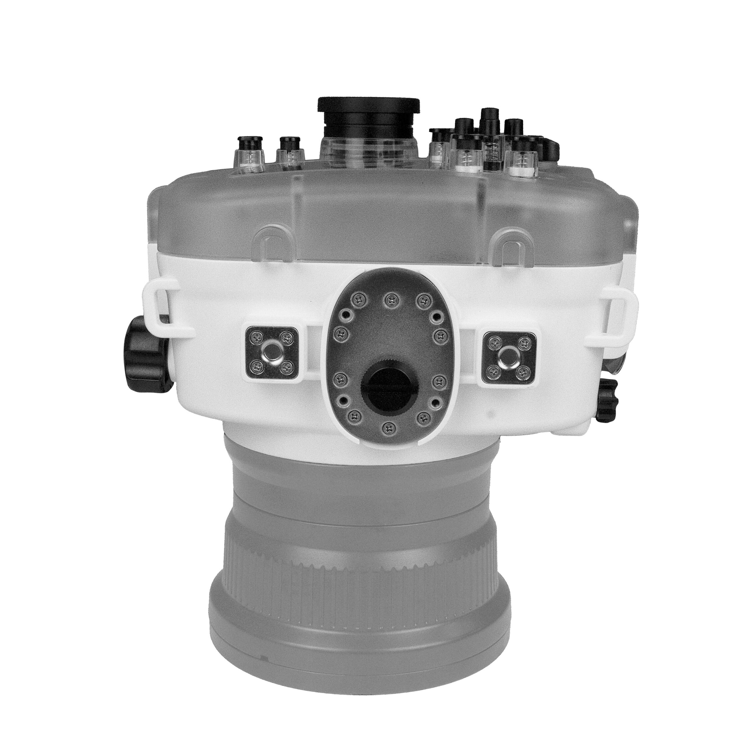 Sea Frogs Salted Line Series Sony A1 40M/130FT Waterproof camera housing, body only. White - Image 3