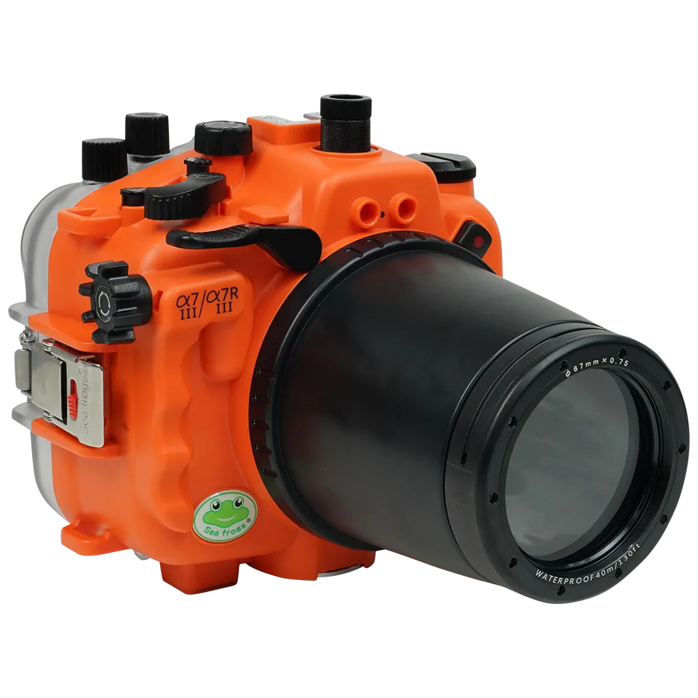 Salted Line Sea Frogs Underwater Camera Housing for Sony A7III/A7RIII with 67mm Thread Glass Flat Port - Image 14