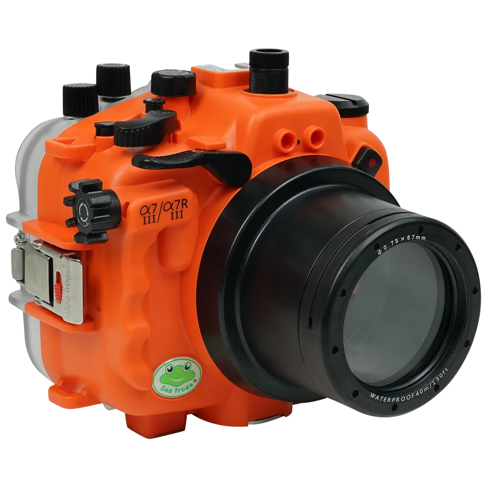 Salted Line Sea Frogs Underwater Camera Housing for Sony A7III/A7RIII with 67mm Thread Glass Flat Port - Image 12