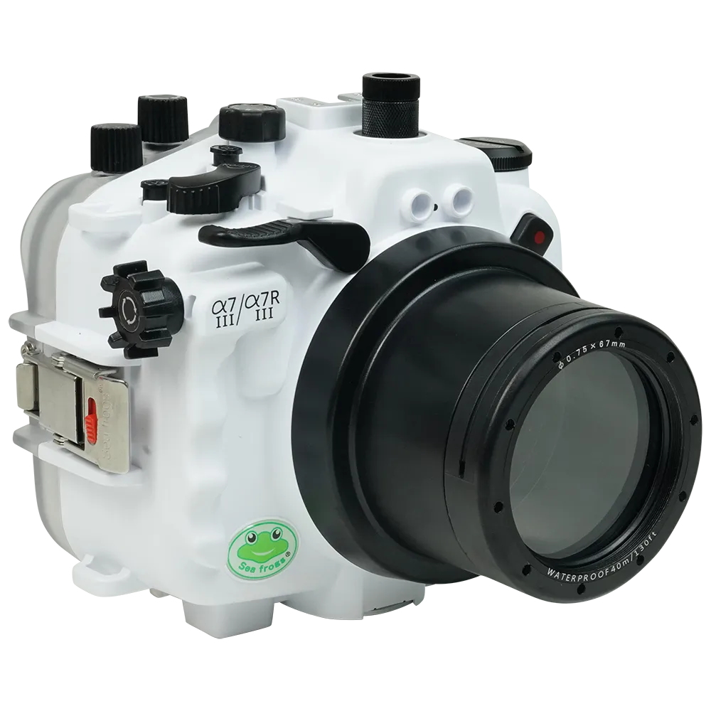 Salted Line Sea Frogs Underwater Camera Housing for Sony A7III/A7RIII with 67mm Thread Glass Flat Port - Image 20