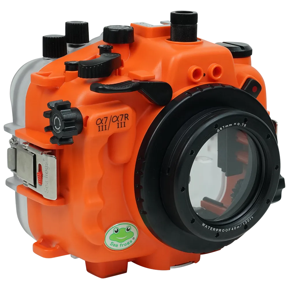 Salted Line Sea Frogs Underwater Camera Housing for Sony A7III/A7RIII with 67mm Thread Glass Flat Port - Image 16