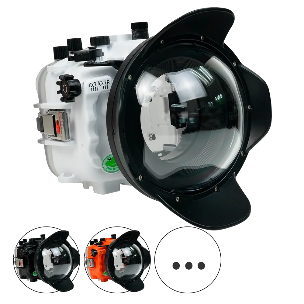 Salted Line Sea Frogs Underwater Camera Housing for Sony A7III/A7RIII with V1 Dome Port - Image 12
