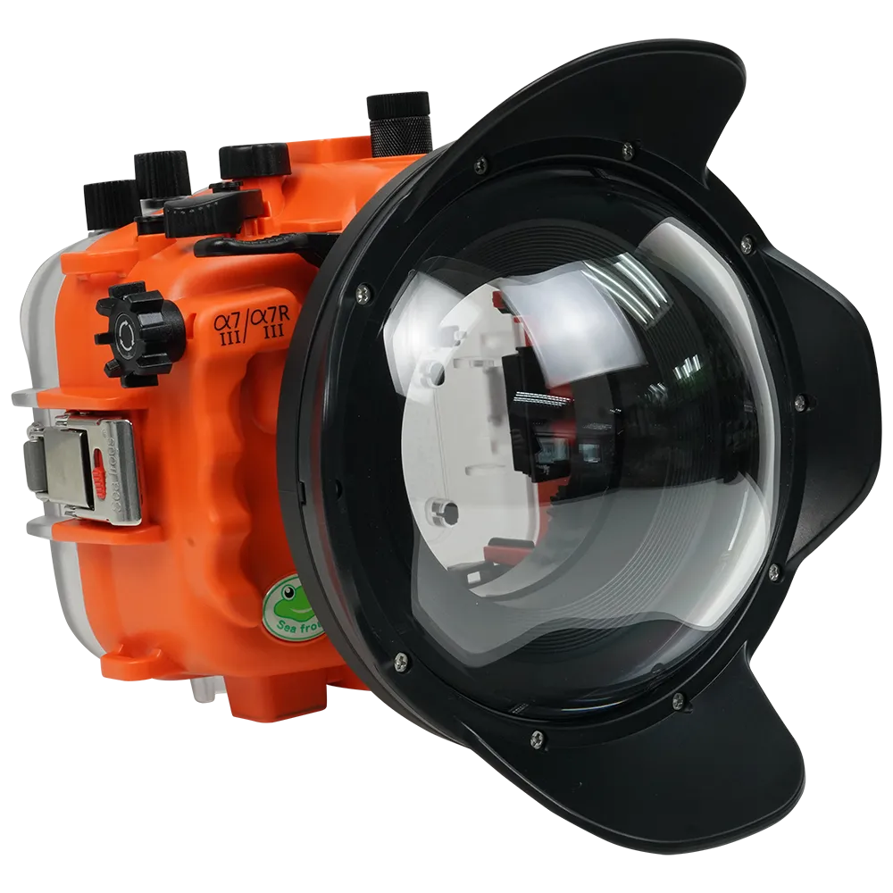 Salted Line Sea Frogs Underwater Camera Housing for Sony A7III/A7RIII with V1 Dome Port - Image 2
